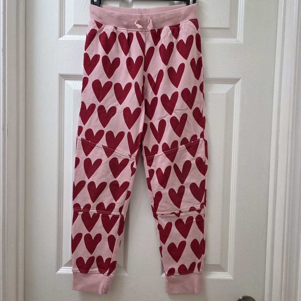 Hanna Andersson Pink Ribbed Slim Pants